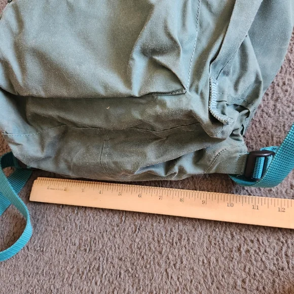 FJALLRAVEN Kanken Mini Backpack Teal Day Pack School College Swedish - Picture 12 of 12